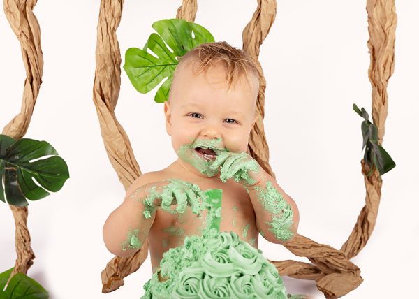 Fotograaf newborn baby sitter cakesmash honden portret (7)